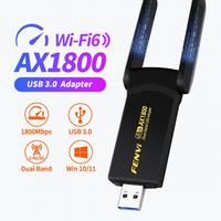 1800Mbps WiFi 6 USB Adapter – Dual-Band 2.4G/5GHz Wireless Receiver by Snagg A USB WiFi Adapter