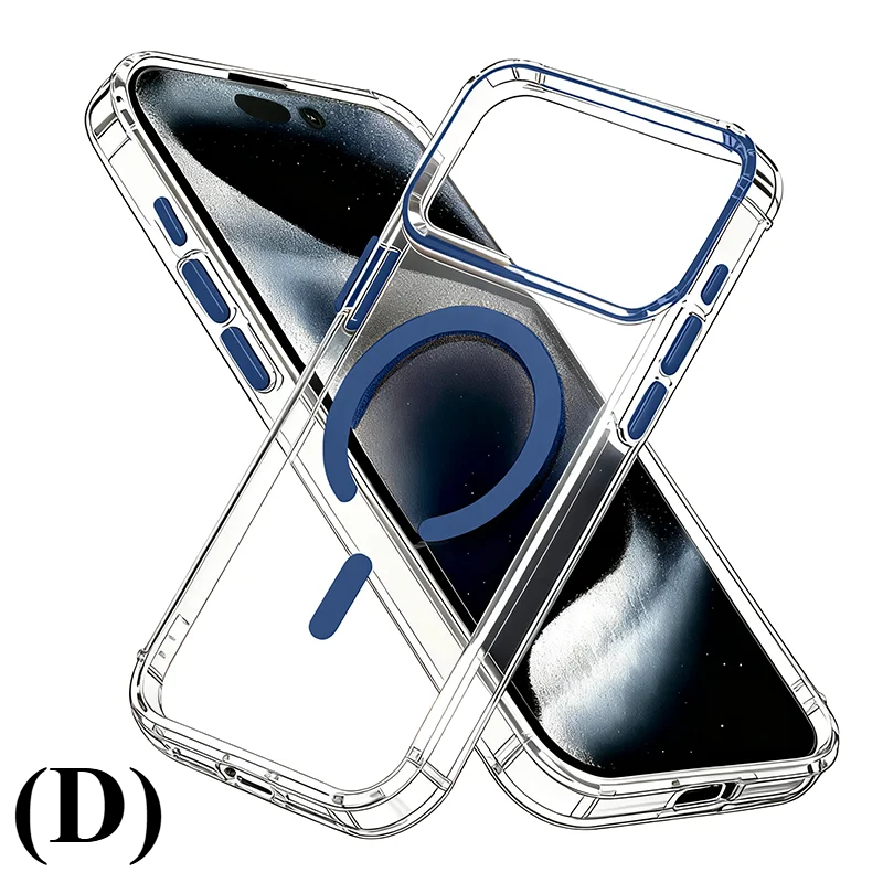 Ultra Slim Luxury Magnetic Case – iPhone 17 Series - D - Blue / iPhone17 Pro - Phone Cases & Covers