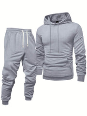 8pcs Men’s Hoodie & Sweatpants Set - SnaggIt