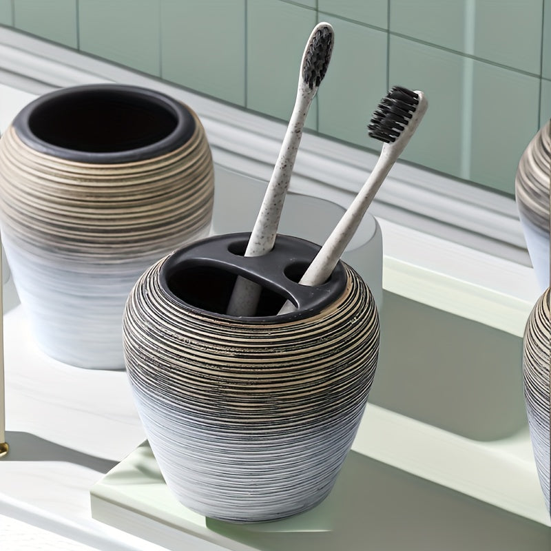 5pcs Ceramic Bathroom Set by Snagg A Bathroom Set