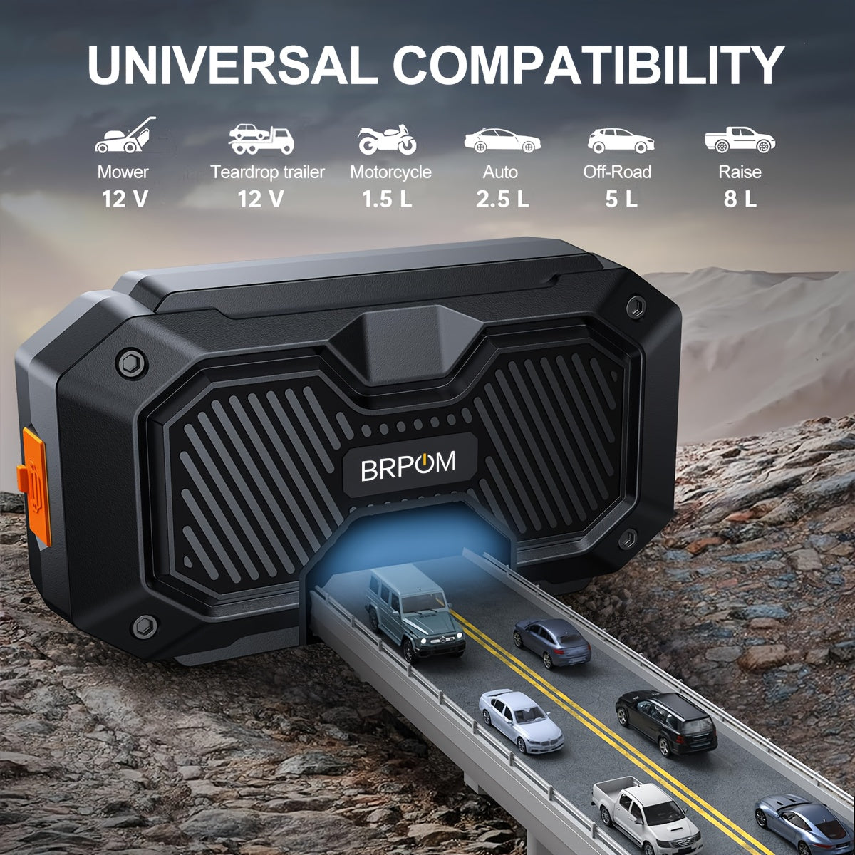 5000A UltraSafe Portable Car Battery Jump Starter – 12V - Roadside Essentials