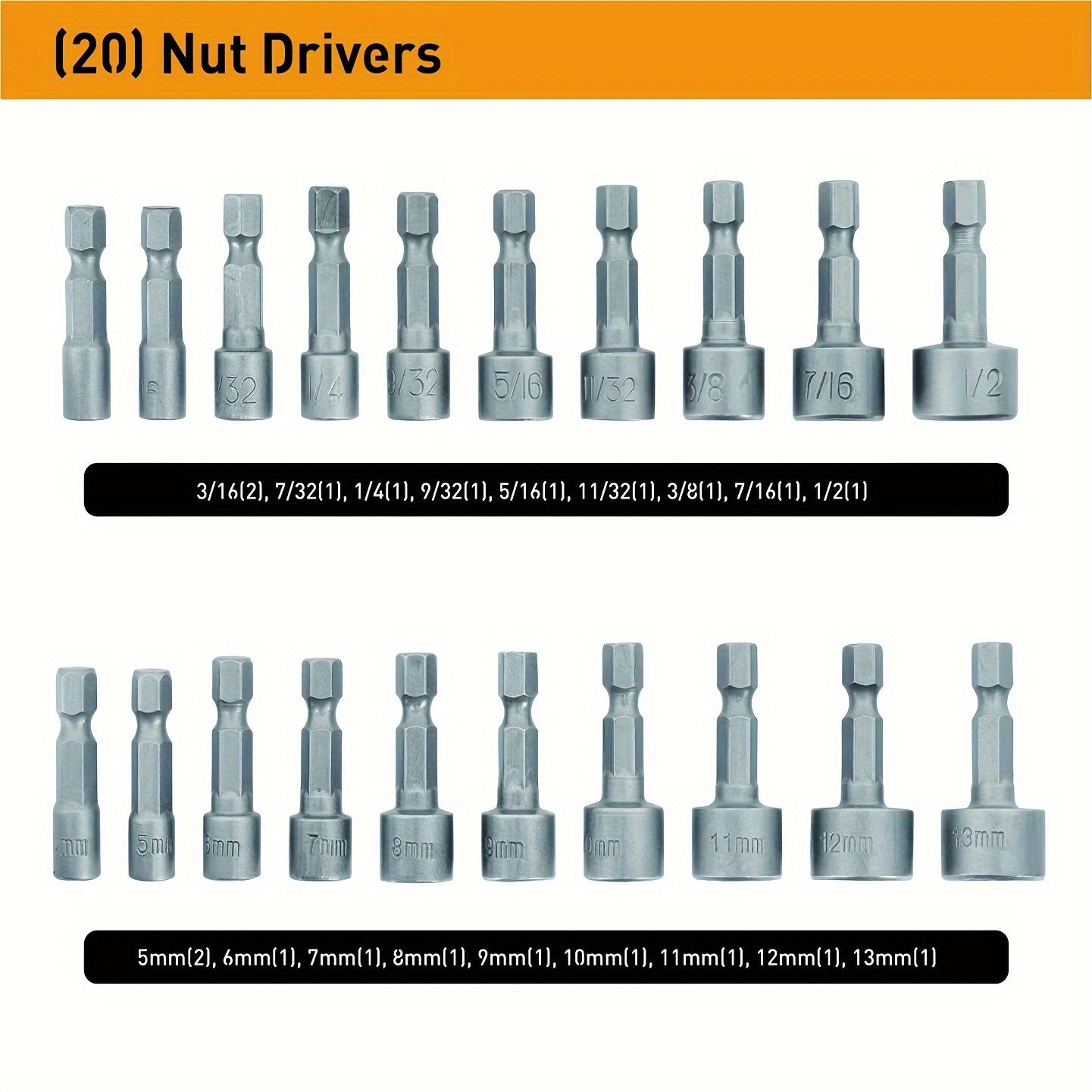 208pcs Ultimate Screwdriver Bit Set