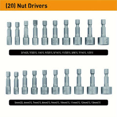 208pcs Ultimate Screwdriver Bit Set