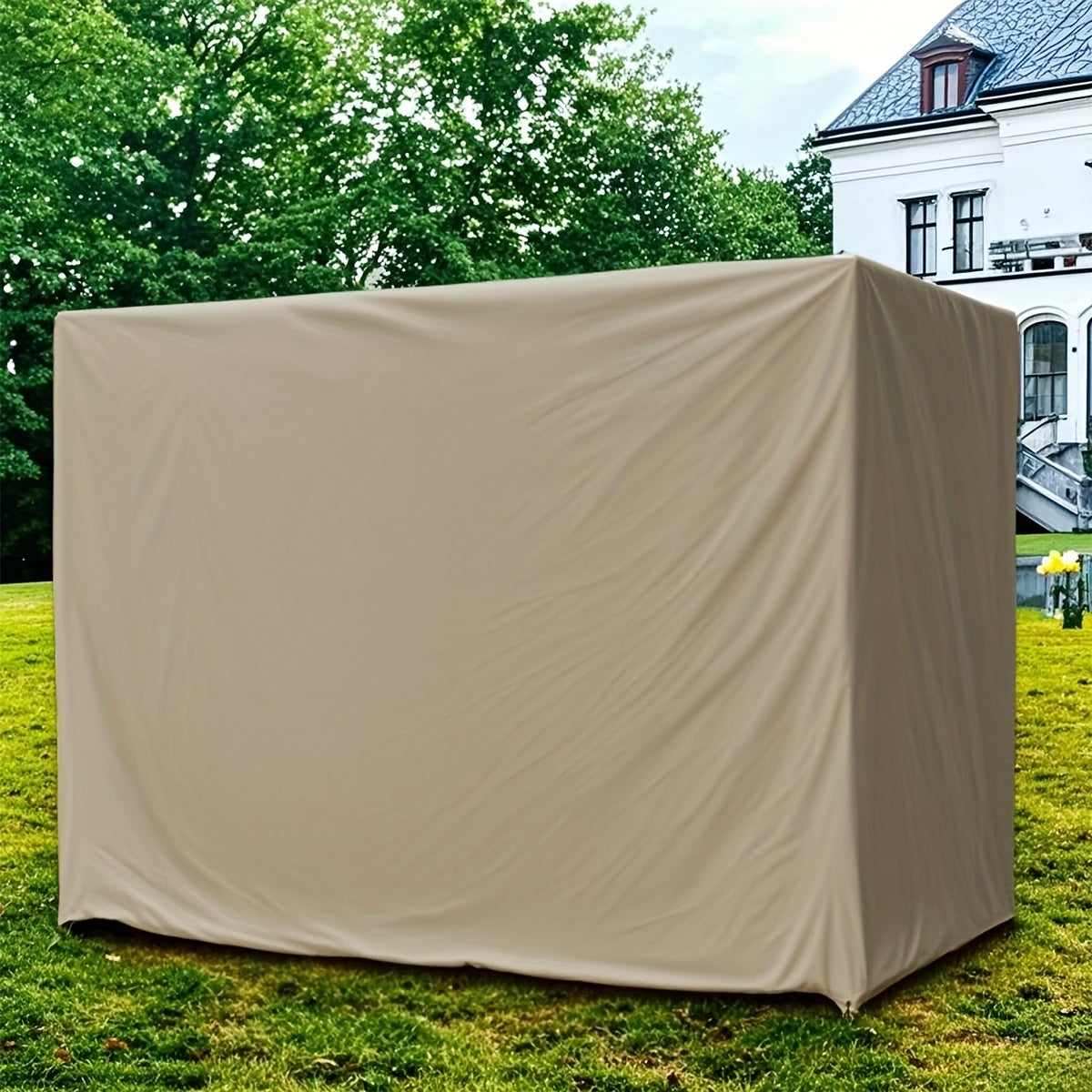 Beige Oxford Swing Chair Cover by Snagg A Canopy Tent