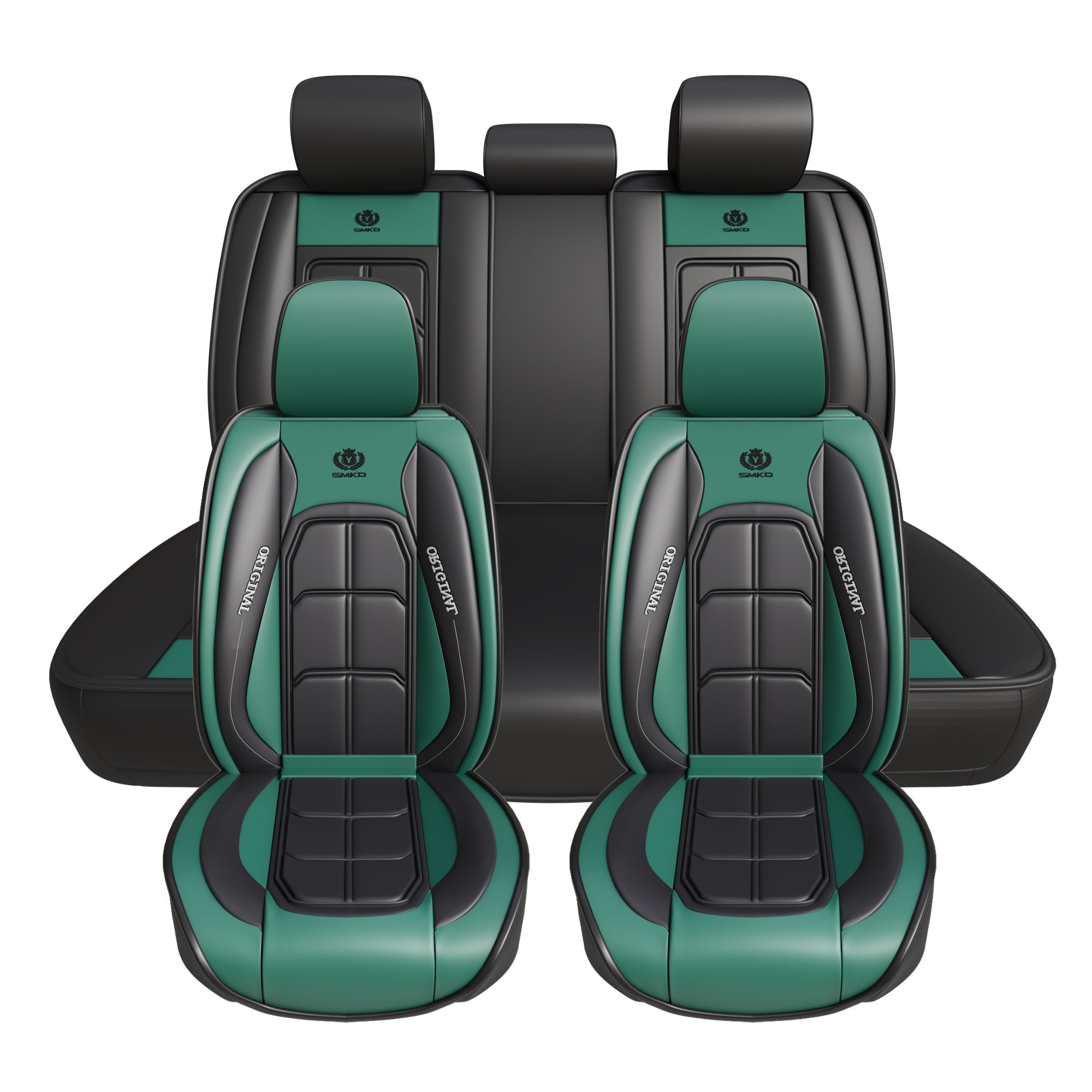 5 Seat PU Leather Car Seat Covers by Snagg A Seat Cover