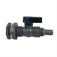 Rain Barrel Faucet Kit with Ball Valve & Hose Fittings by Snagg A Fitter