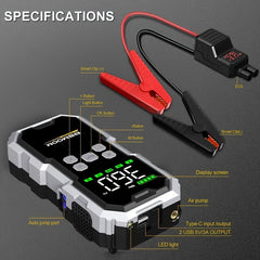 7000A Cordless Car Jump Starter by Snagg A Jump Starter