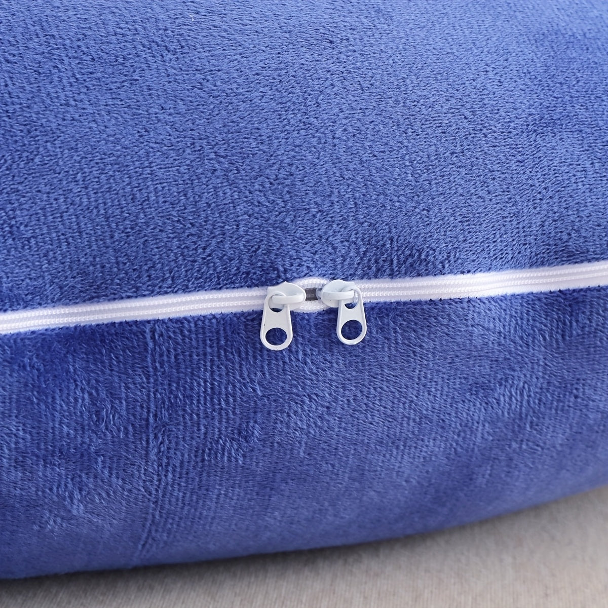 Crystal Velvet J-Shaped Pregnancy Pillow – Full Body Support by Snagg A Pillow