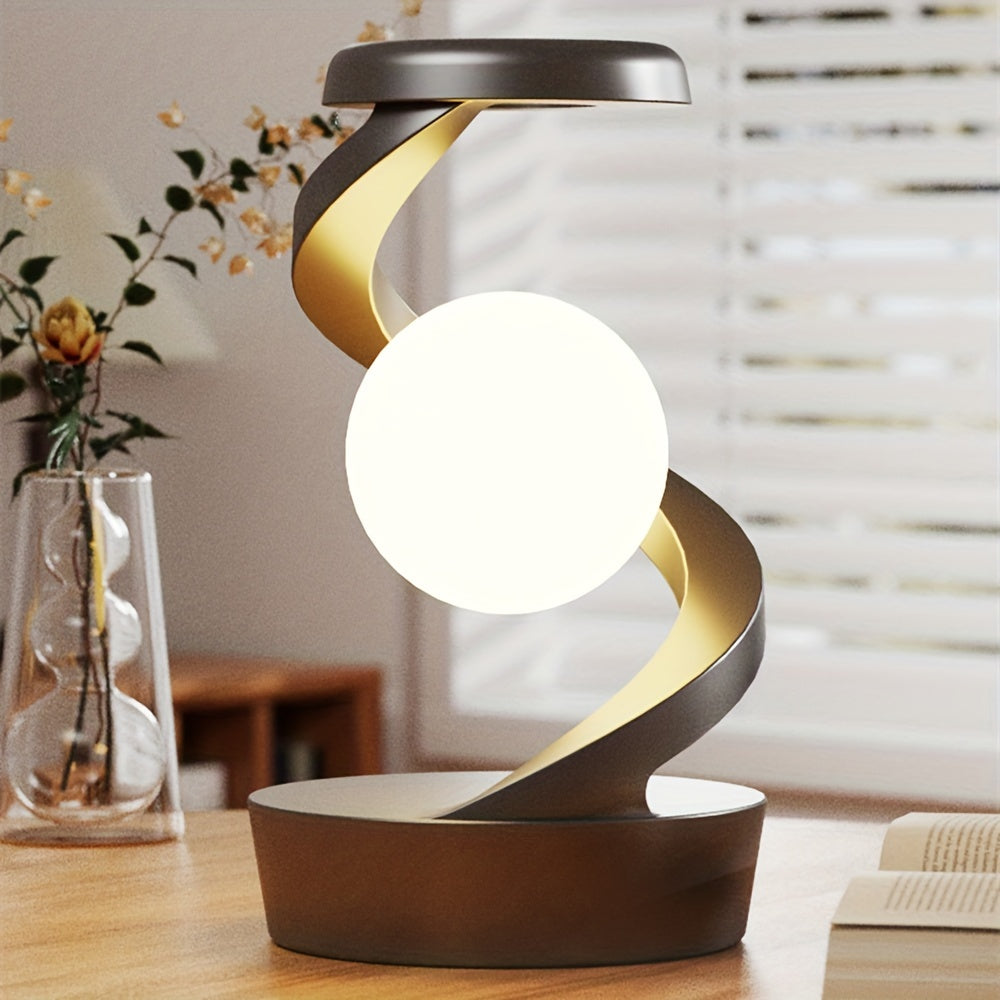 Multifunctional Rotating Floating Lamp by Snagg A Table Lamp