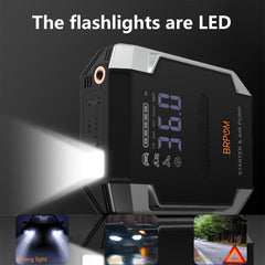 8500A Portable Car Jump Starter with Air Compressor by Snagg A Jump Starter