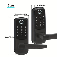 Smart Door Lock with Fingerprint & Keypad by Snagg A Smart Door Lock