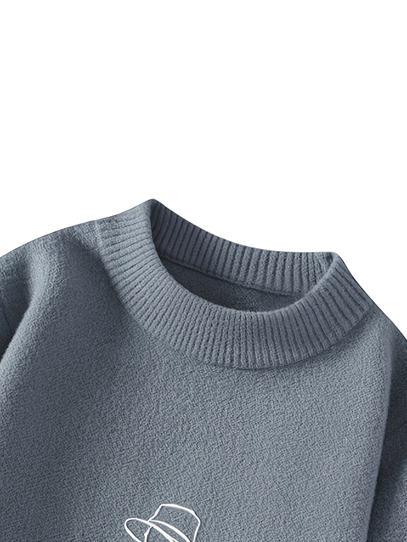 Men’s Graphic Knit Sweatshirt by Snagg A Jumper