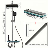 Luxury Rainfall Shower System by Snagg A Shower Head