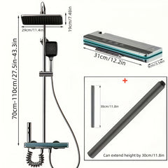 Luxury Rainfall Shower System by Snagg A Shower Head