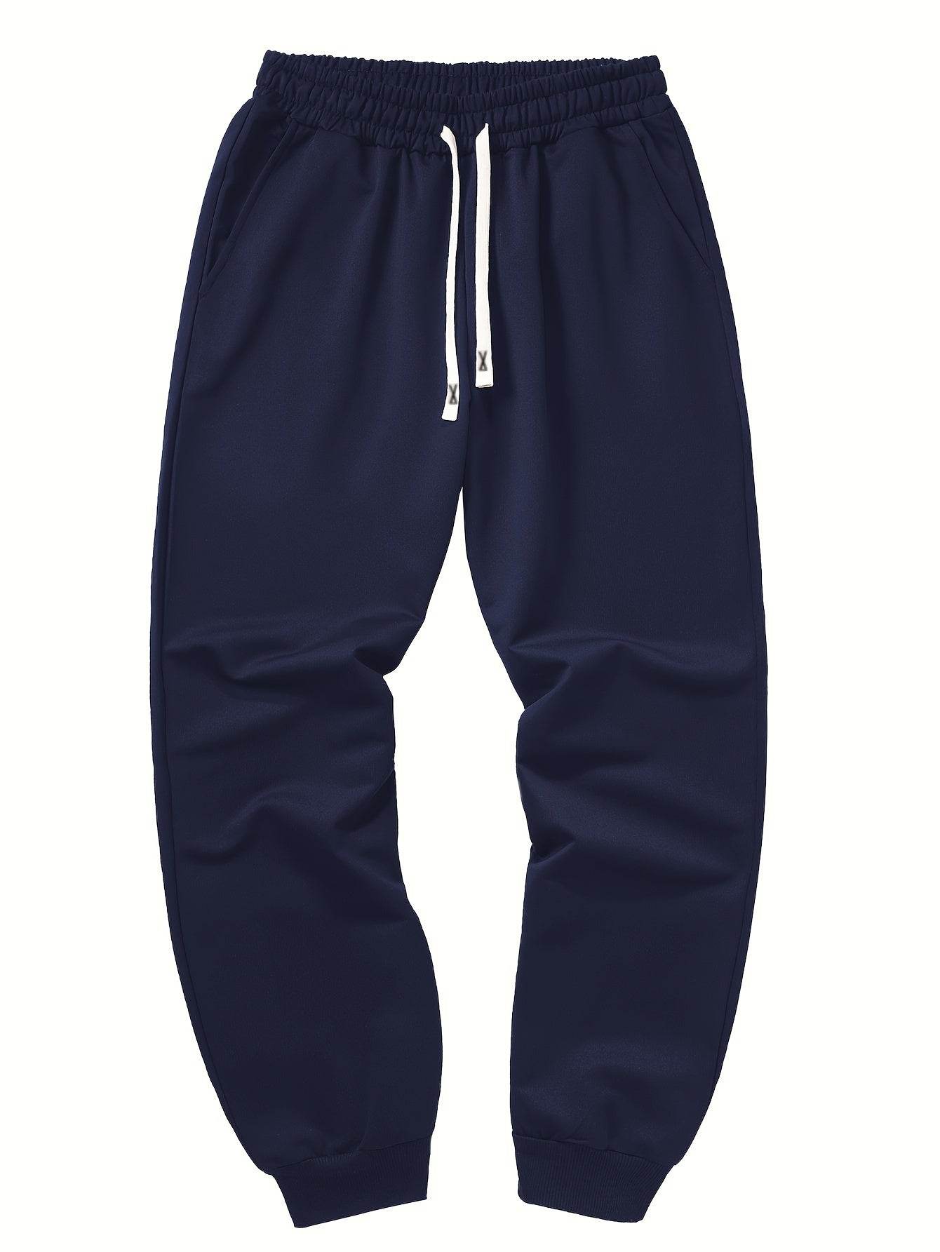 7pcs Men’s Solid Color Joggers – All-Season Sportswear Pack - SnaggIt