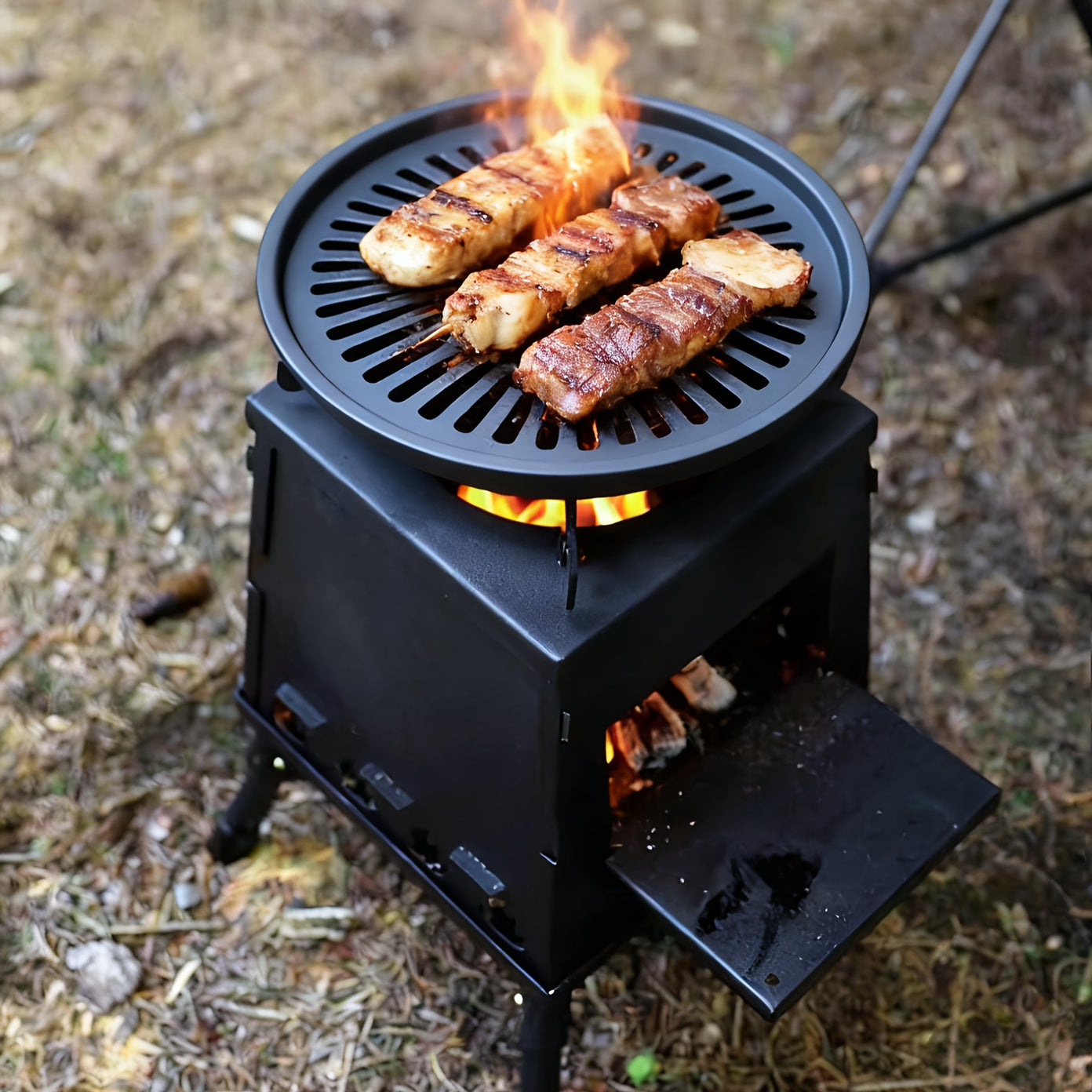 Outdoor Camping Folding Portable Firewood Stove by Snagg A Stove