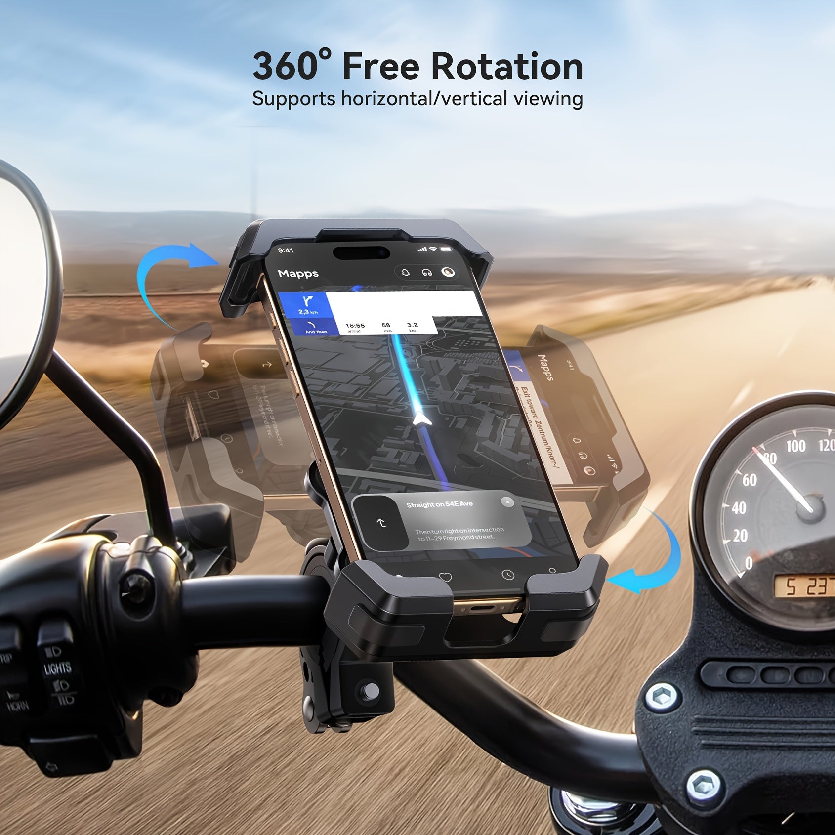 Motorcycle Phone Holder by Snagg A Phone Holder