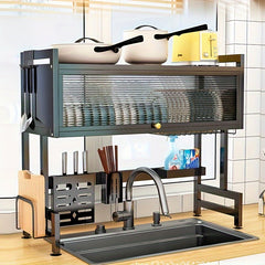 Multifunctional Countertop Dish Rack by Snagg A Rack