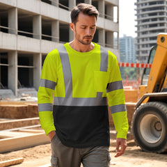 3 Pack High Visibility Safety Shirts by Snagg A Safety Shirt