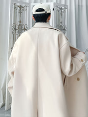 Men’s Elegant Double-Breasted Overcoat by Snagg A Coat