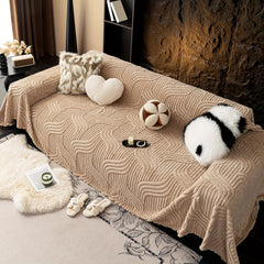 Oversized, Soft & Durable Plush Sofa Cover by Snagg A Sofa Cover