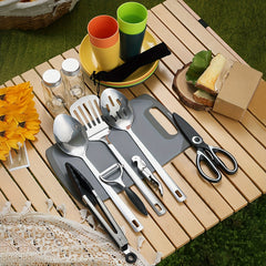 31pcs Camping Cooking Set by Snagg A BBQ Tool Set