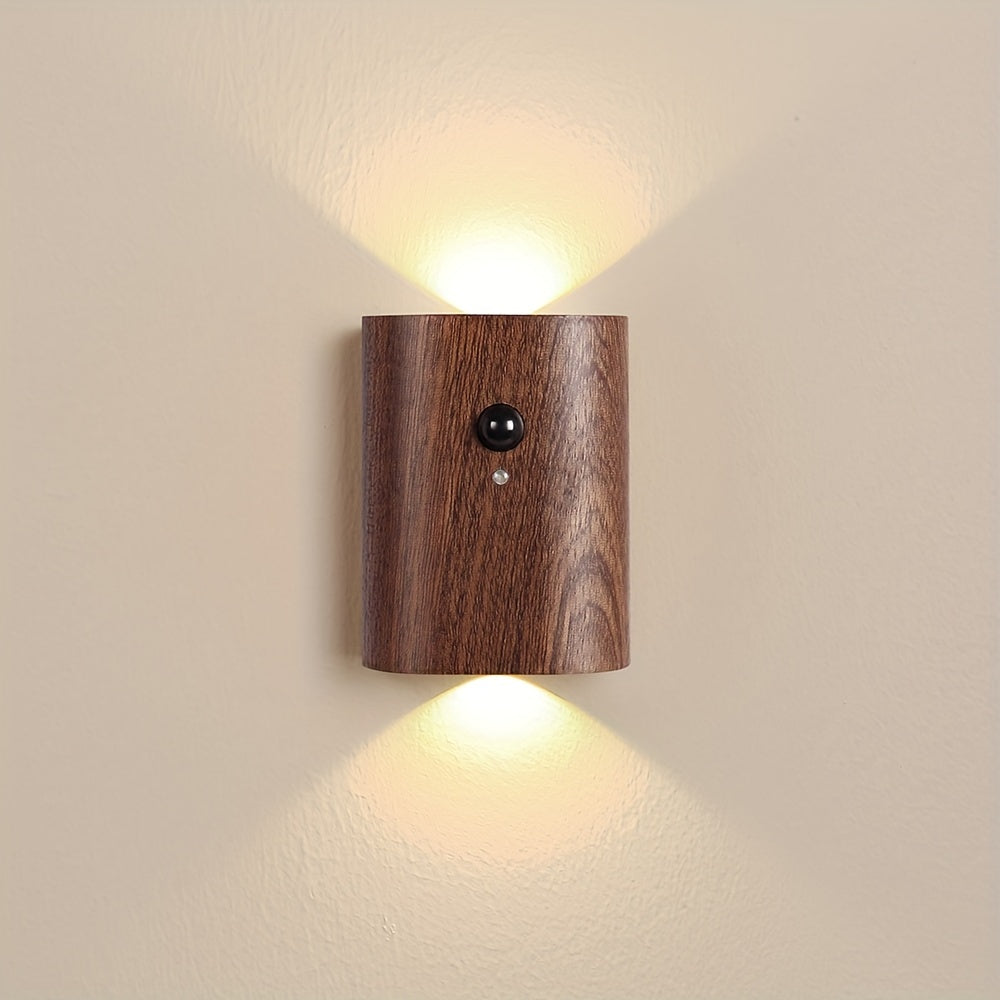 2 Pack Modern Wooden Wall Lamps by Snagg A Wall Light