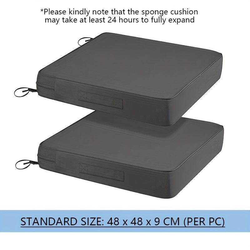 Heavy-Duty Waterproof Outdoor Seat Cushions by Snagg A Cushion