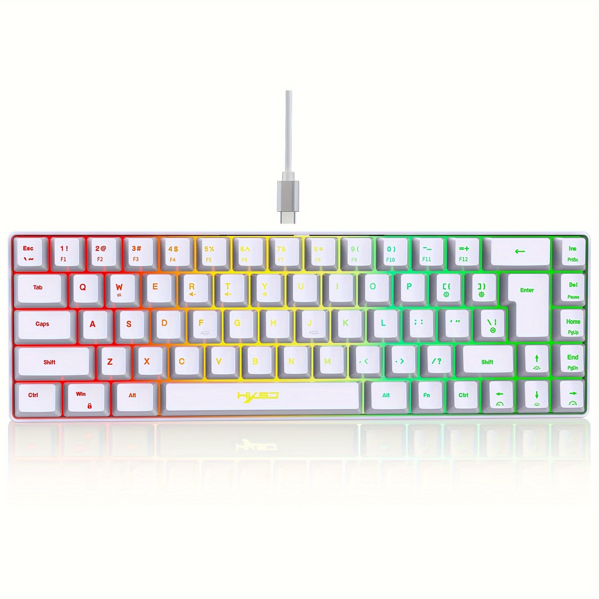 Compact RGB Gaming Keyboard & Mouse Combo for PC, Laptop, PS4 & Xbox by Snagg A Keyboard & Mouse