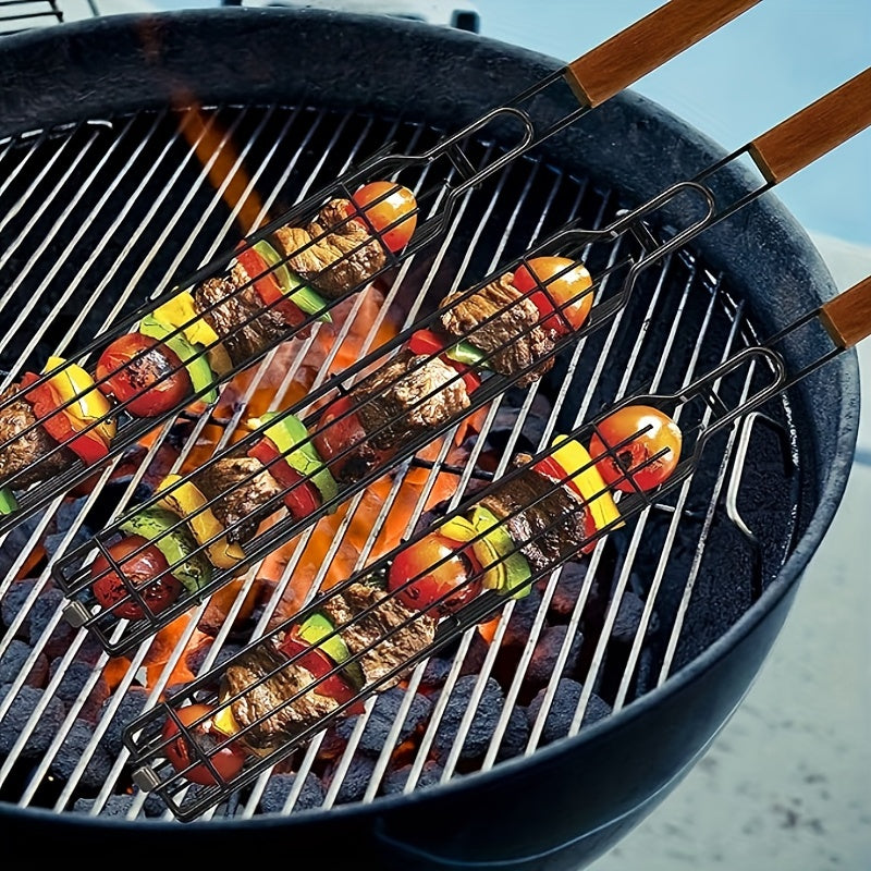 4PC Non-Stick Grill Baskets by Snagg A Grill Basket