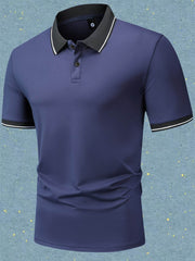5pcs Men’s Lapel Collar T-Shirts - SnaggIt