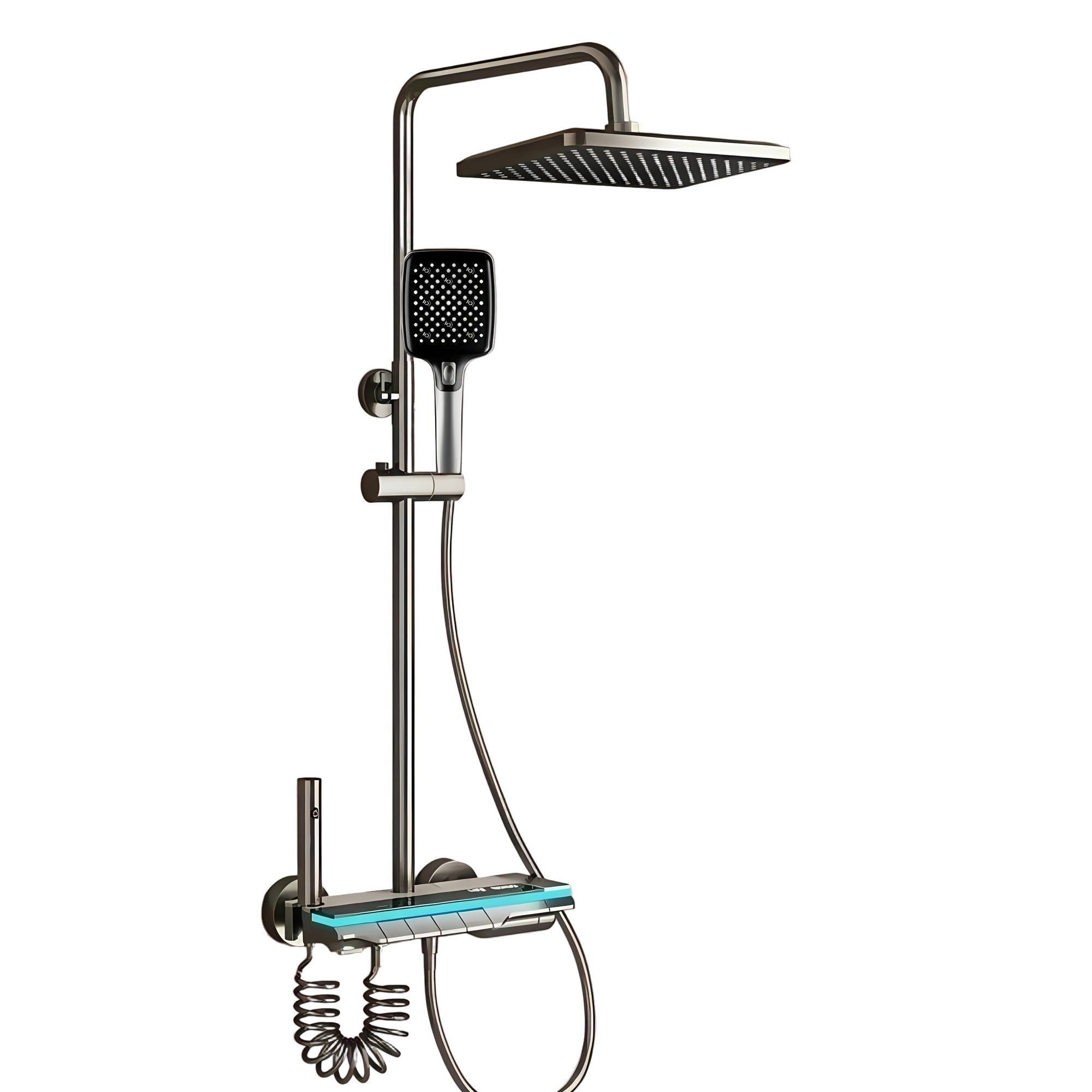 LED Rain Shower System by Snagg A Shower Head