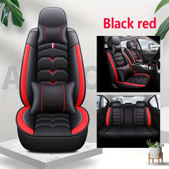 5 Seater PU Leather Car Seat Cover Set by Snagg A Seat Cover
