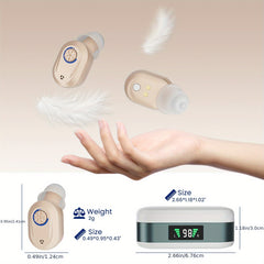 Rechargeable Wireless Earbuds with Noise Reduction by Snagg An EarBud