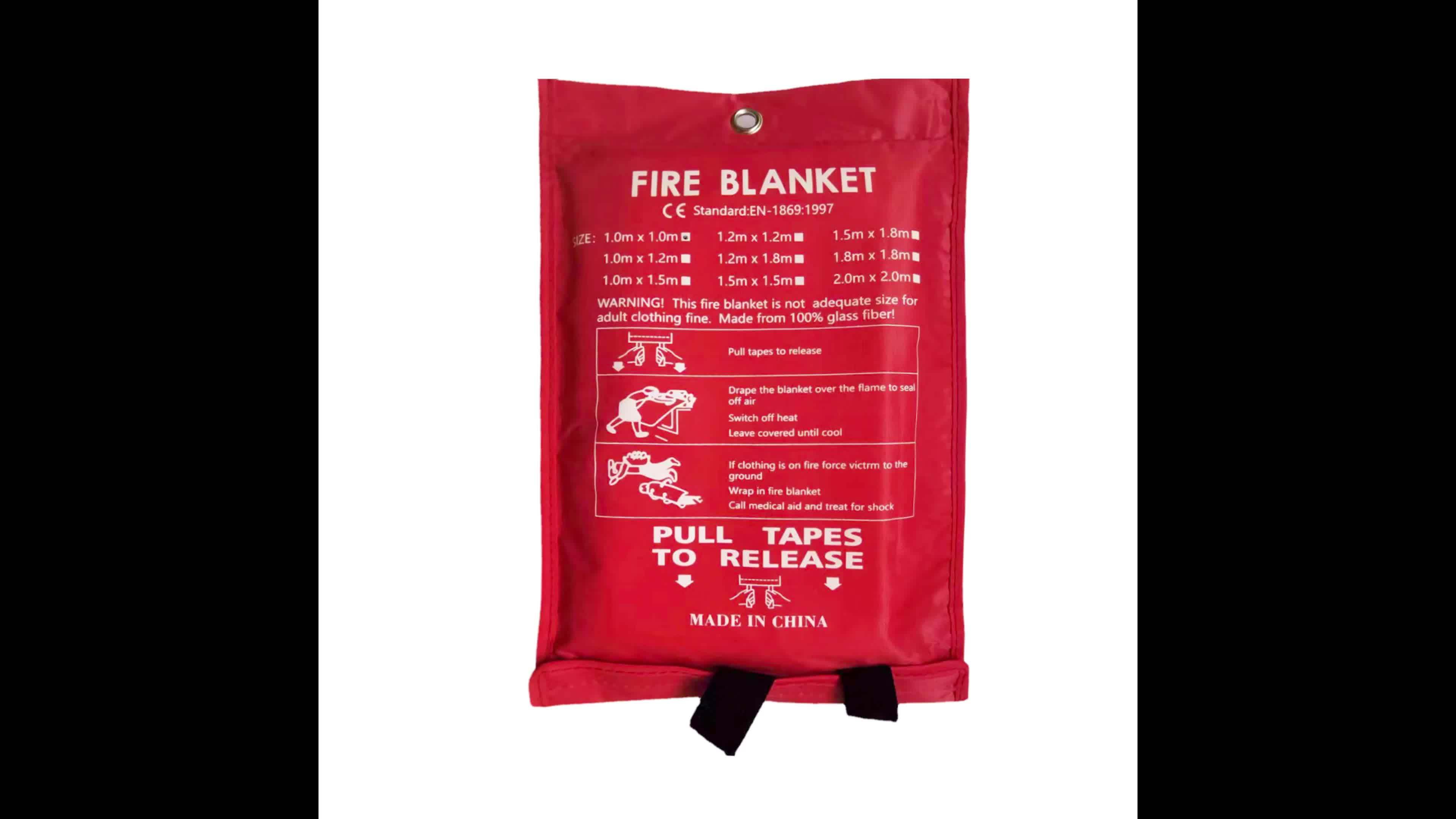 5pcs Emergency Fire Blanket Set by Snagg A Fire Blanket