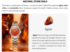 Automatic Mechanical Watch – Gemstone Series | NH35 Movement | AR-Coated Sapphire Crystal | 100M Water Resistant