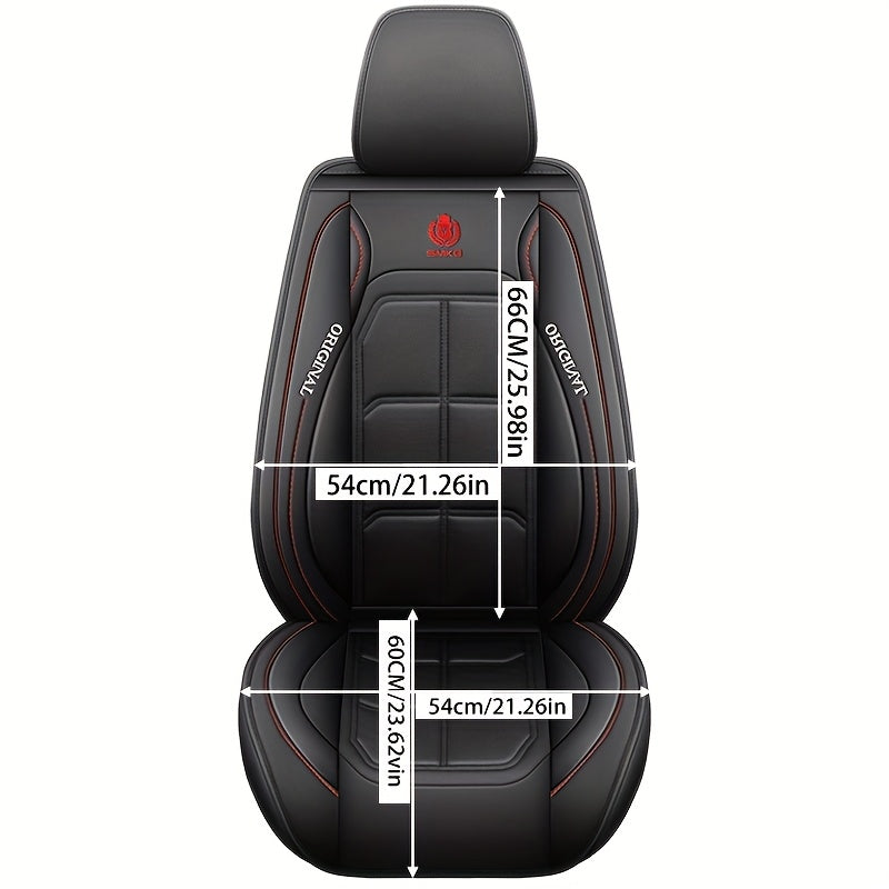 2pcs Luxury Front Car Seat Covers by Snagg A Seat Cover