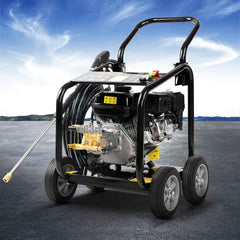 4800PSI 10HP Heavy Duty Petrol Pressure Washer – 20m Hose, Turbo Nozzle & Self-Suction System