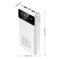 20000mAh Built-in Cables Power Bank by Snagg A Power Bank