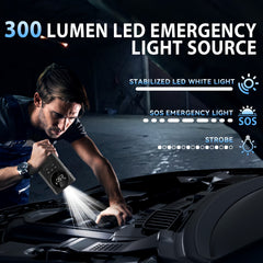 5 in 1 Car Jump Starter with Air Compressor by Snagg A Jump Starter