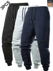 3pcs Men’s Casual Athletic Joggers - SnaggIt