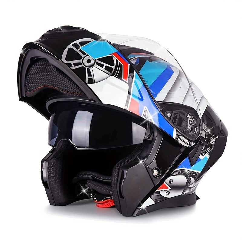 Flip-Up Design Motorcycle Helmet by Snagg A Motorcycle Helmet