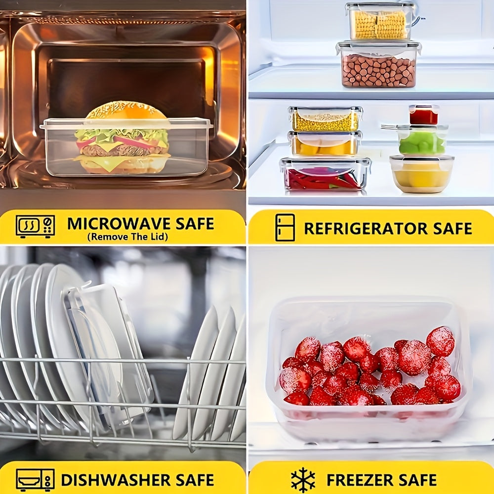 48pcs Airtight Food Storage Containers Set by Snagg A Container