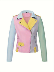 Women’s PU Biker Jacket by Snagg A Jacket