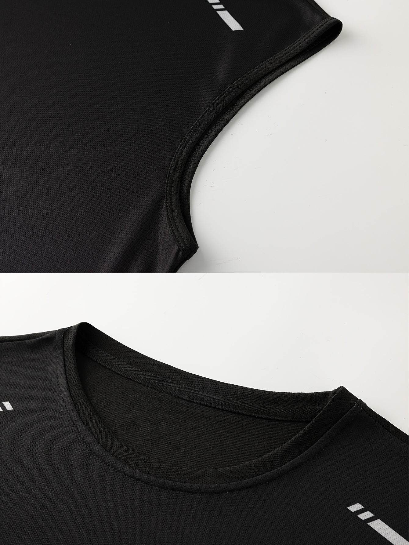 6pcs Men’s Quick-Dry Gradient Tank Tops - SnaggIt