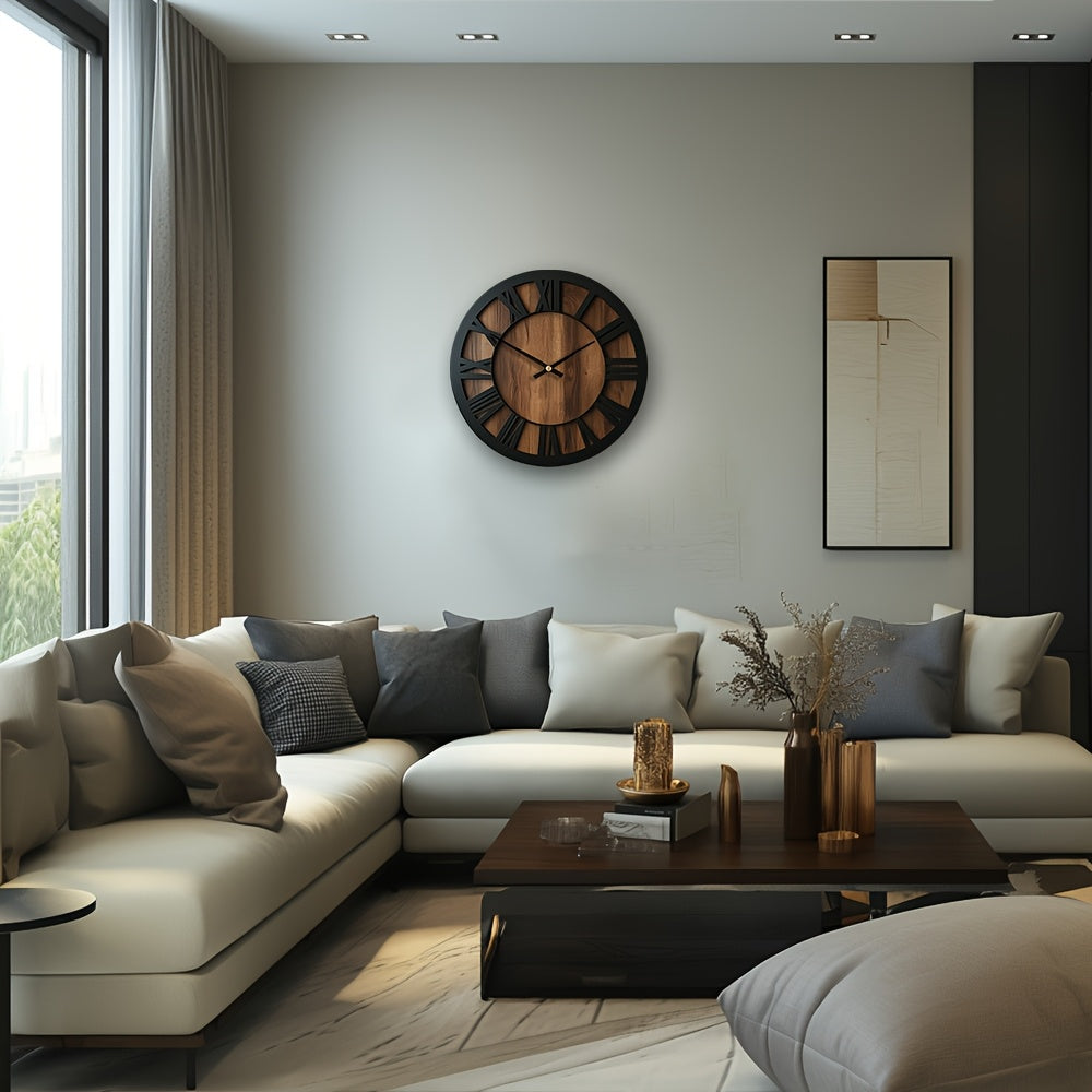 Vintage Wooden Wall Clock by Snagg A Clock