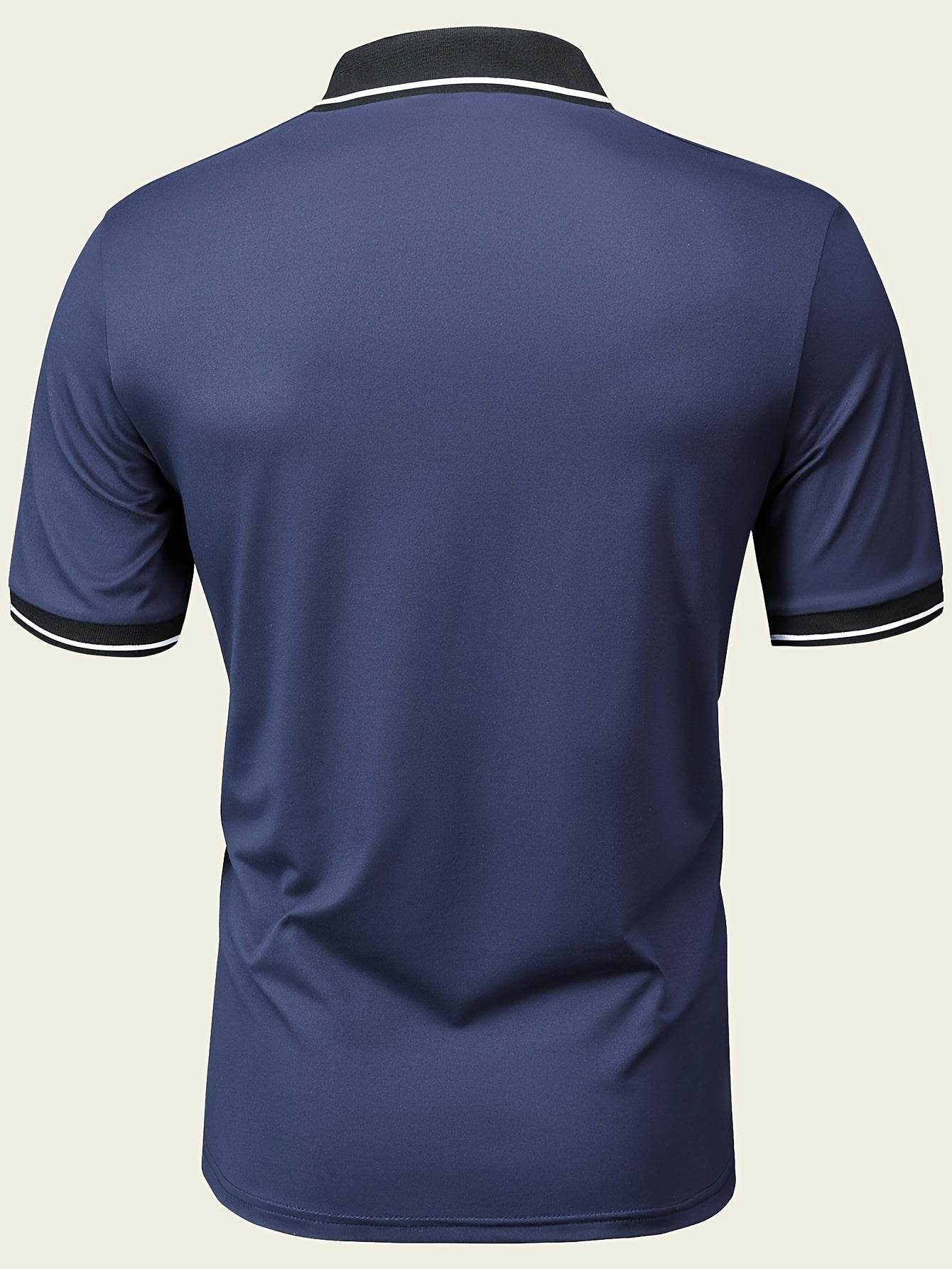 5pcs Men’s Lapel Collar T-Shirts - SnaggIt