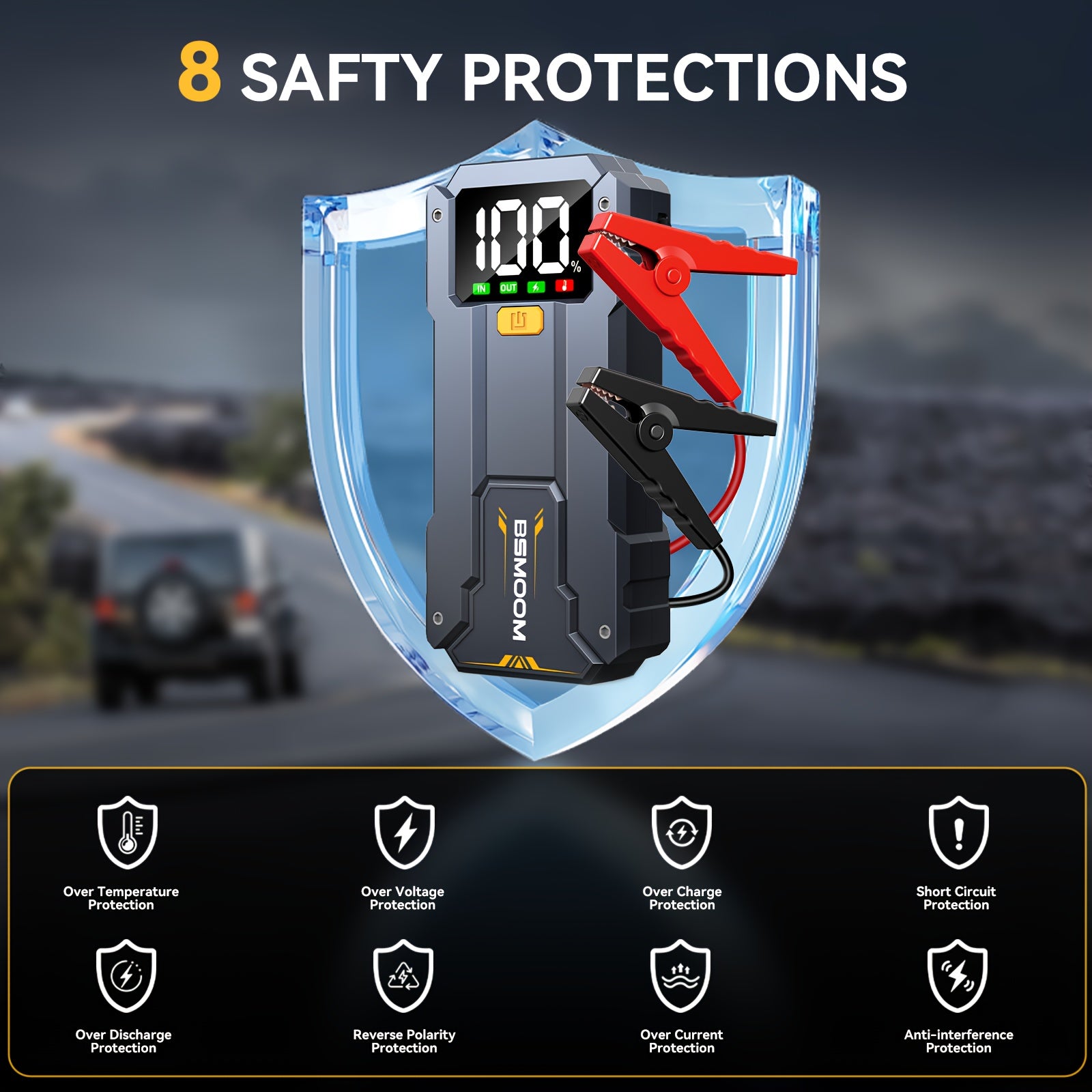 7000A Car Jump Starter by Snagg A Jump Starter