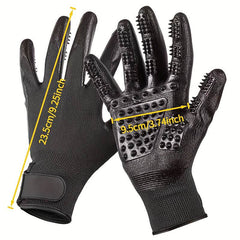 3x Pair Pet Grooming Gloves - SnaggIt