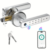 4 in 1 Smart Fingerprint Door Lock by Snagg A Smart Door Lock